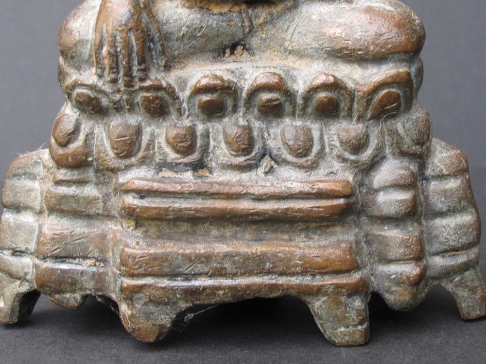 Shan Buddha In Bronze, Myanmar