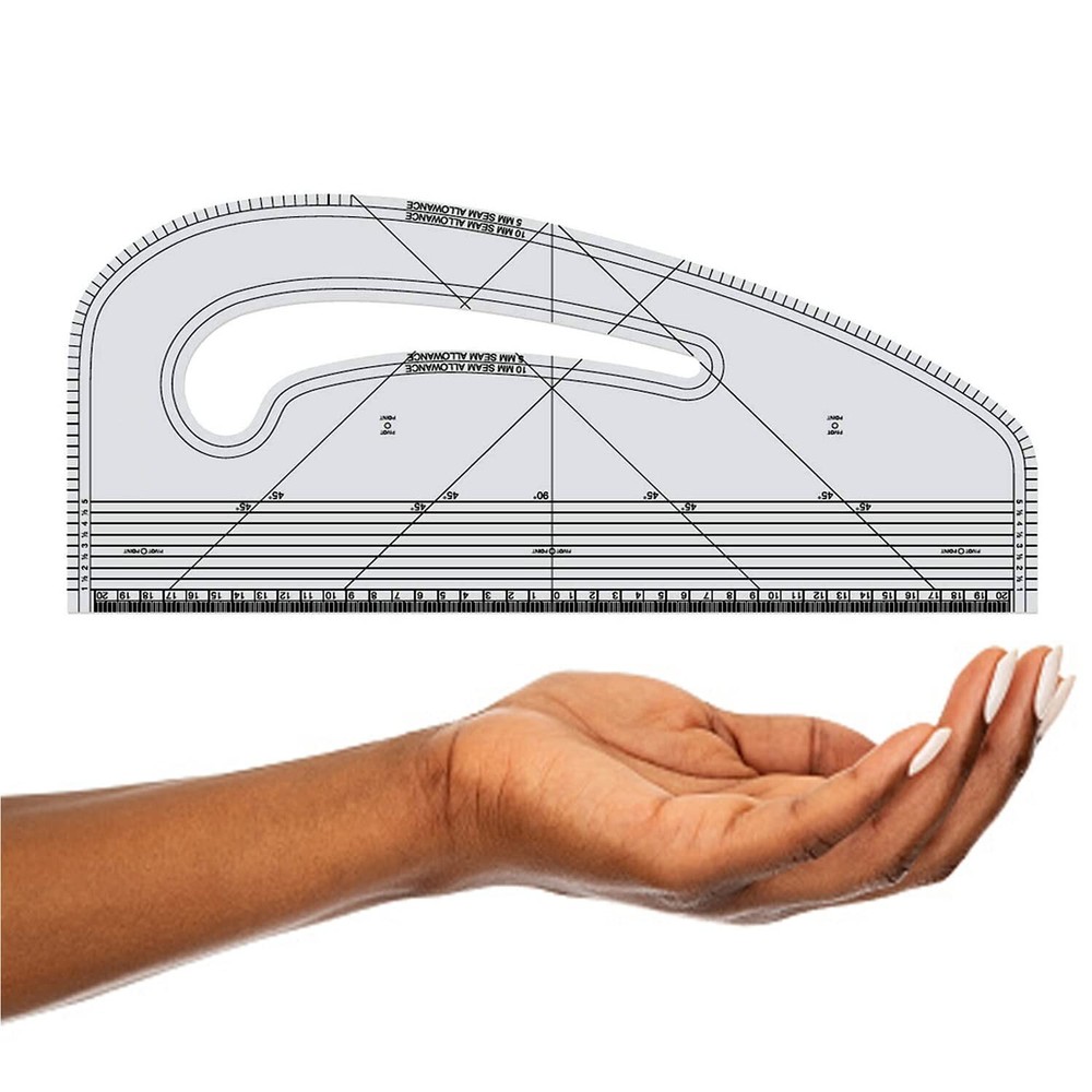 Pattern Master Fashion Design Multi Purpose Tailoring Sewing Tool Scale - F/S