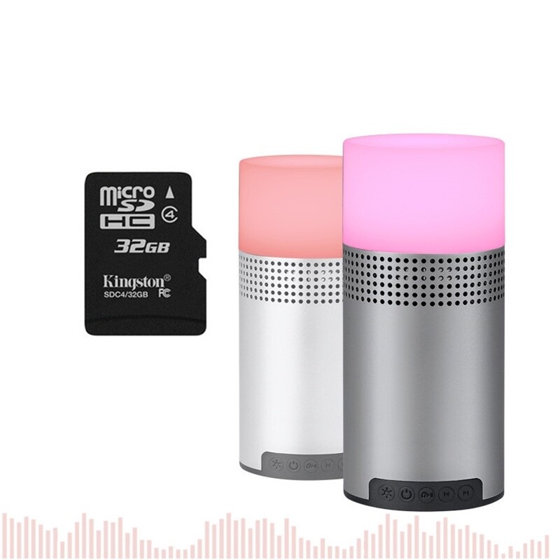 Mini Bluetooth Speaker and LED Lamp BL649