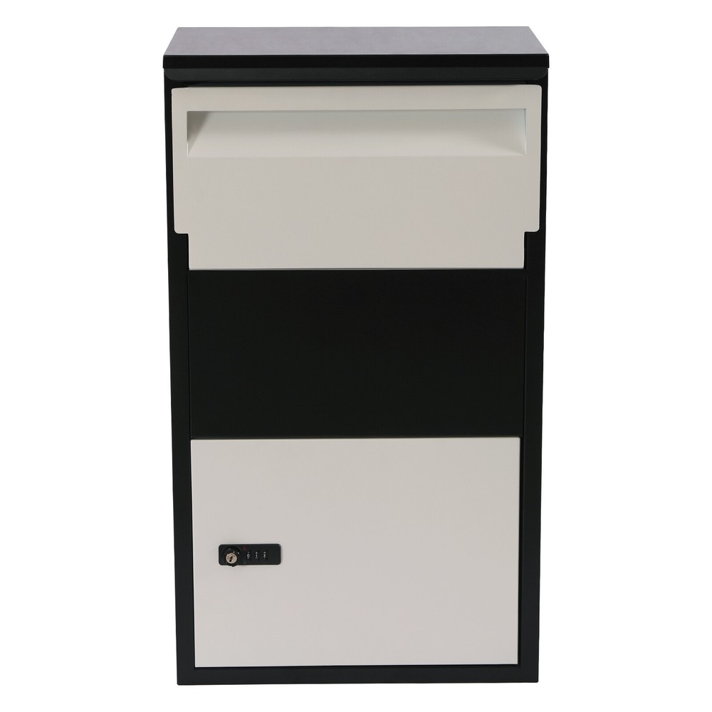 Package Delivery Box, Mail Parcel Drop Box, Lockable Mailbox, Package Container