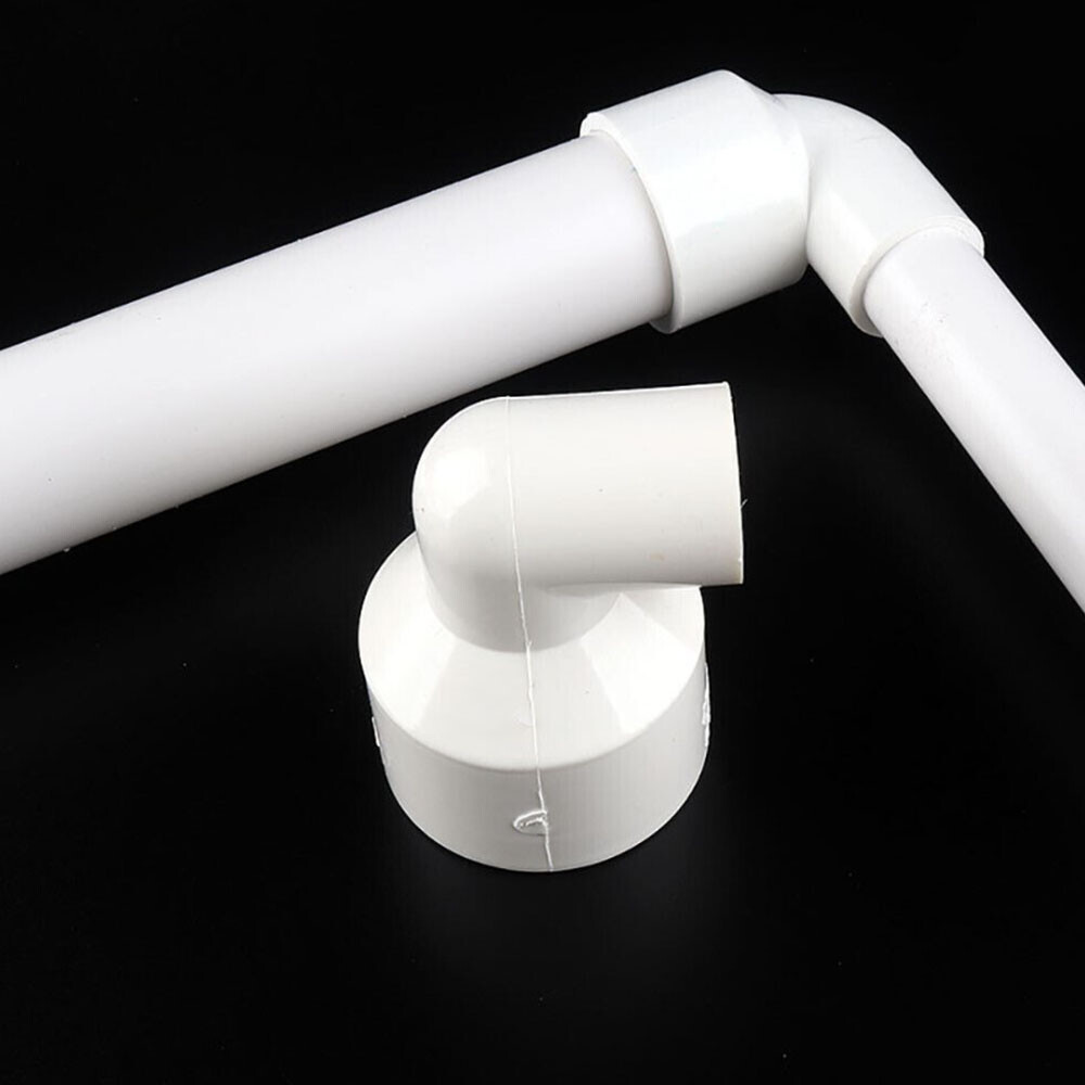 90 Degree Reducing PVC Water Elbow Connector Concentric Reduce Pipe 20mm-110mm