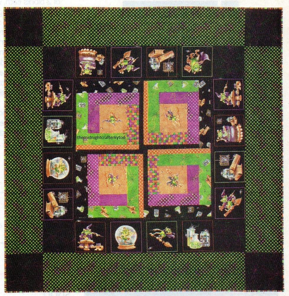 Goodies & Gremlins Quilt Pattern Pieced DL