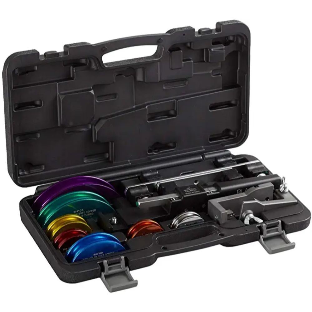 CPS BLACKMAX BTB300 Premium Ratcheting Tube Bender Reverse Bend, 1/4-7/8 (7)size