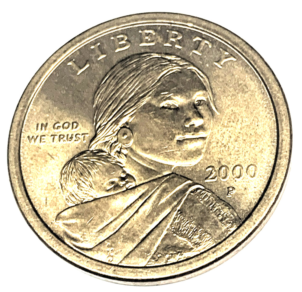 # C9683    SACAGAWEA   DOLLAR    COIN,   2000-P