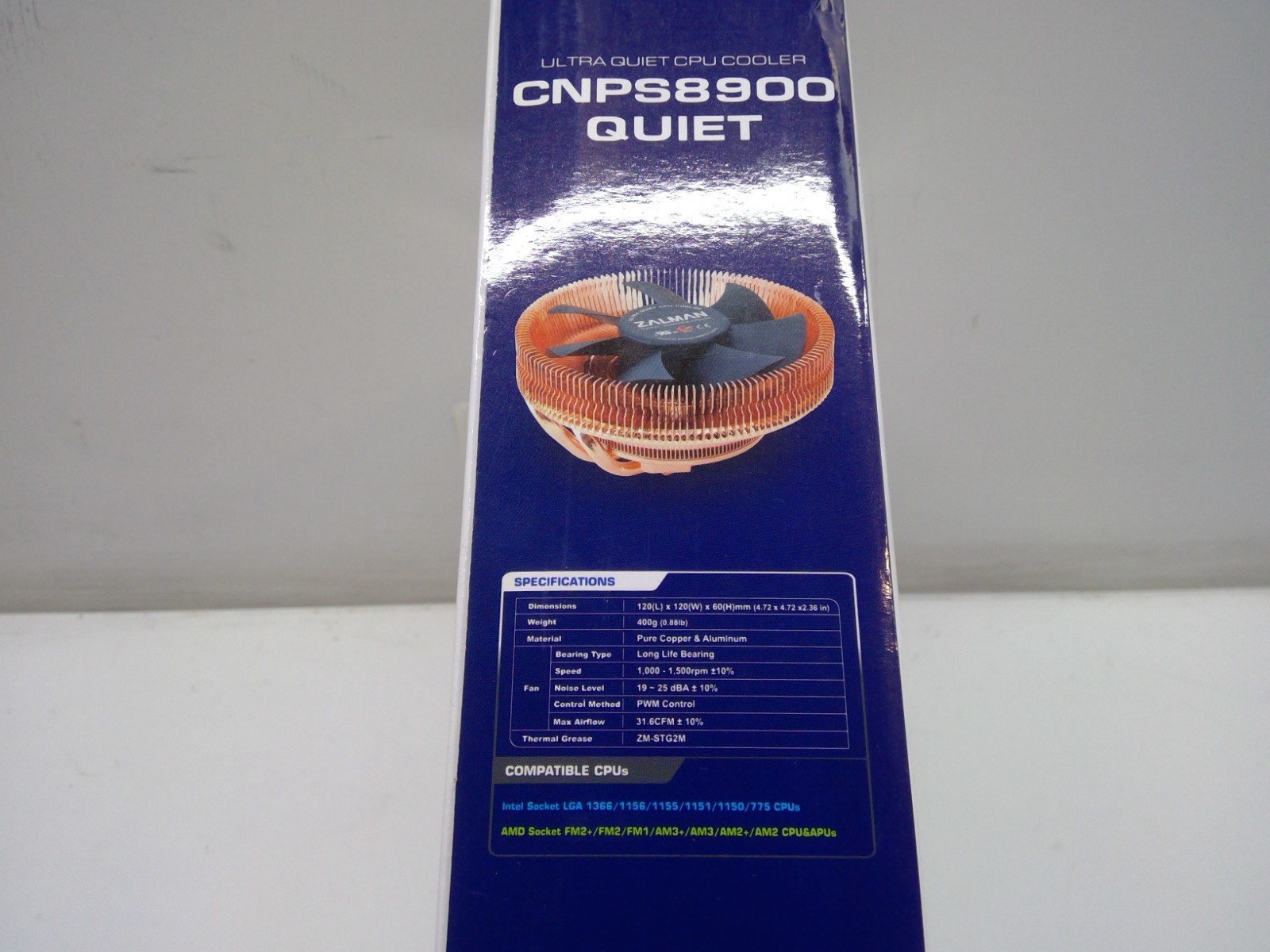 Zalman Cnps8900 Quiet Cpu Cooler