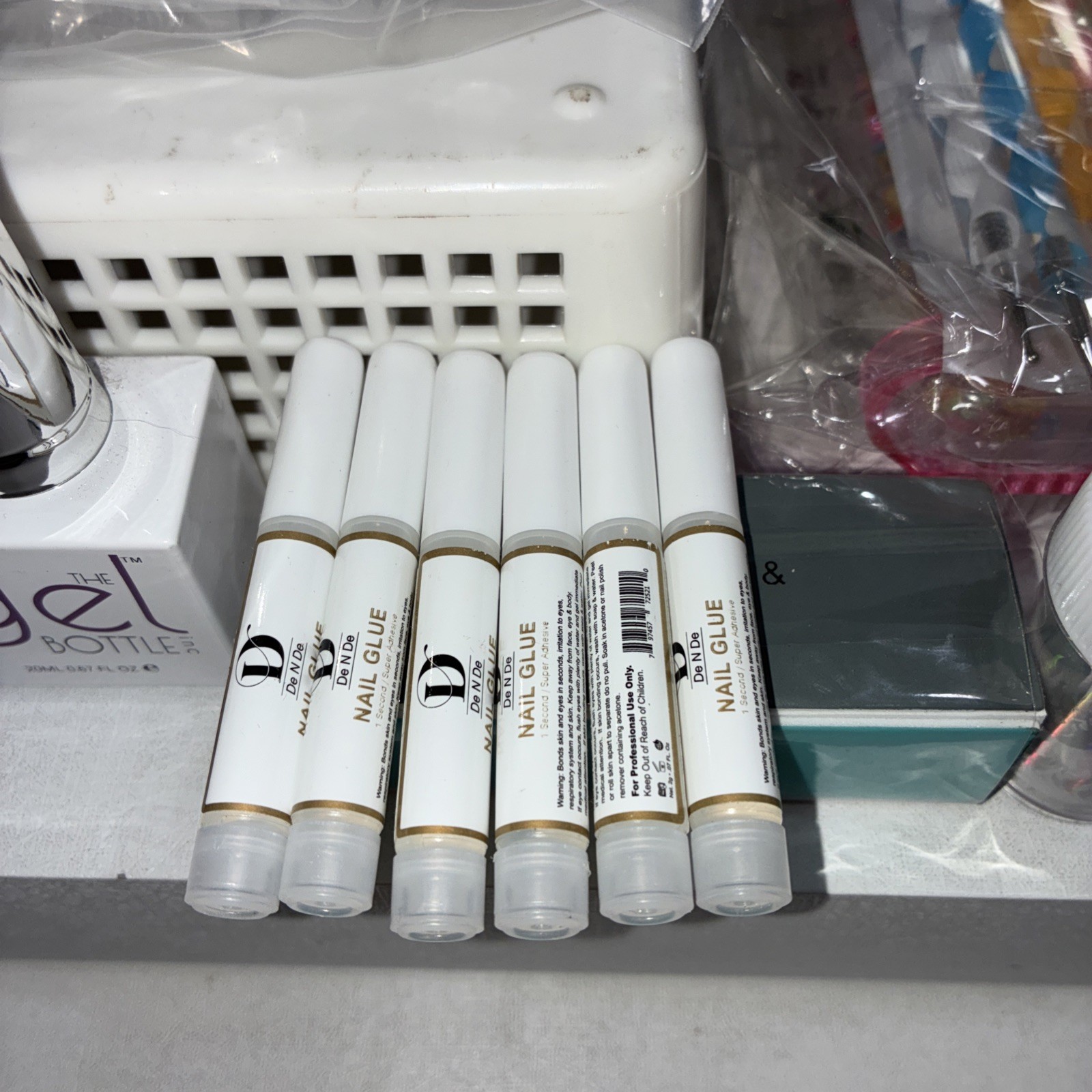 Bundle Of Acrylic Nails, Powders, Glue & More