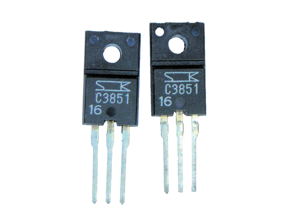 2SC3851 "Original" SANKEN Transistor 2 pcs