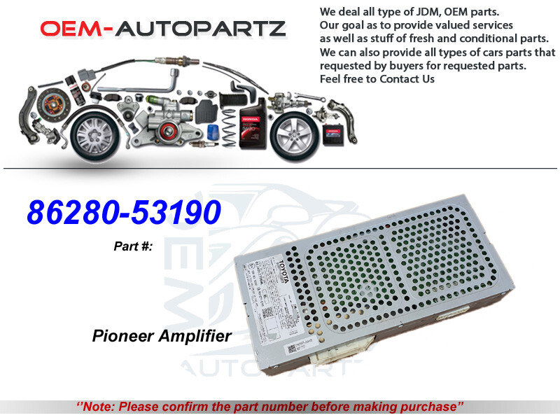 Lexus IS250 IS350 Radio stereo pioneer amplifier oem used 86280-53190