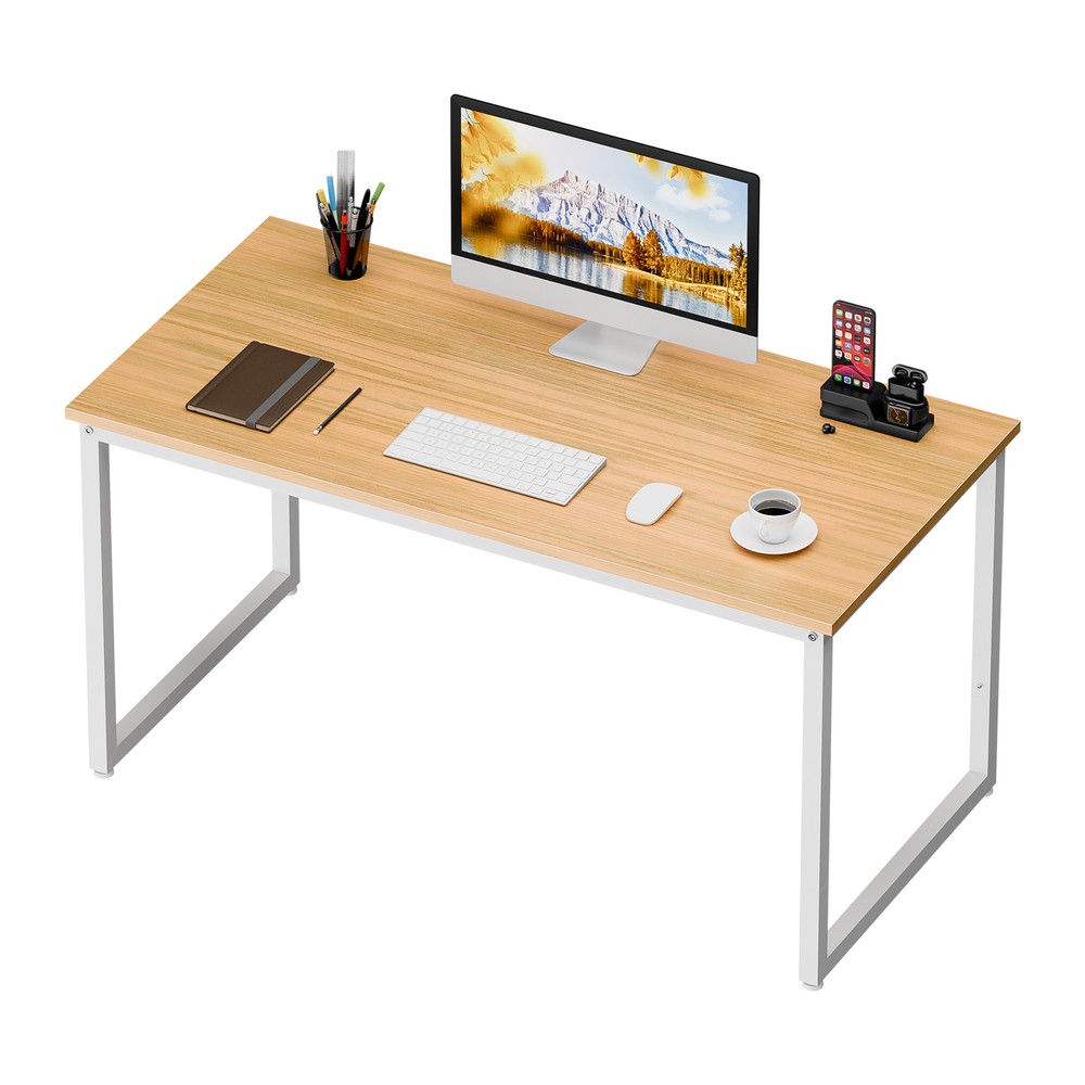 Home Office Desk 47'' Laptop PC Computer Table Writing Table Rectangle Natural