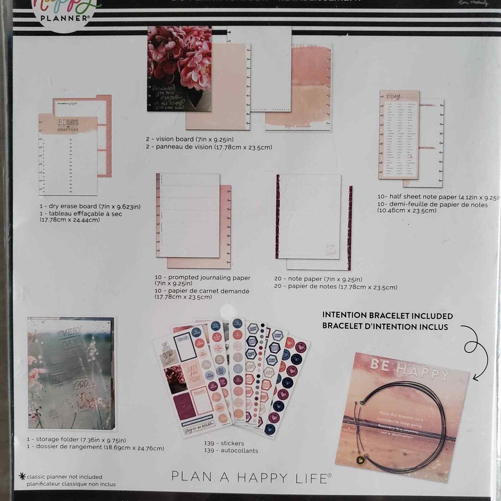 The Happy Planner Accessories Pack Read Description