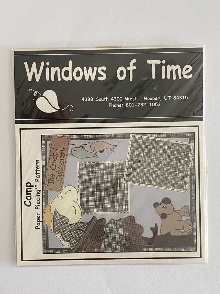 Windows of Time Paper Piecing Patterns - various patterns to choose from