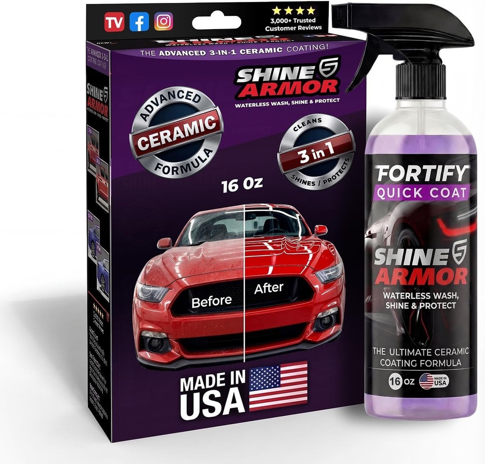 Car Coating Spray 16FL.OZ Ceramic Paint Quick Effect Coating Agent  W