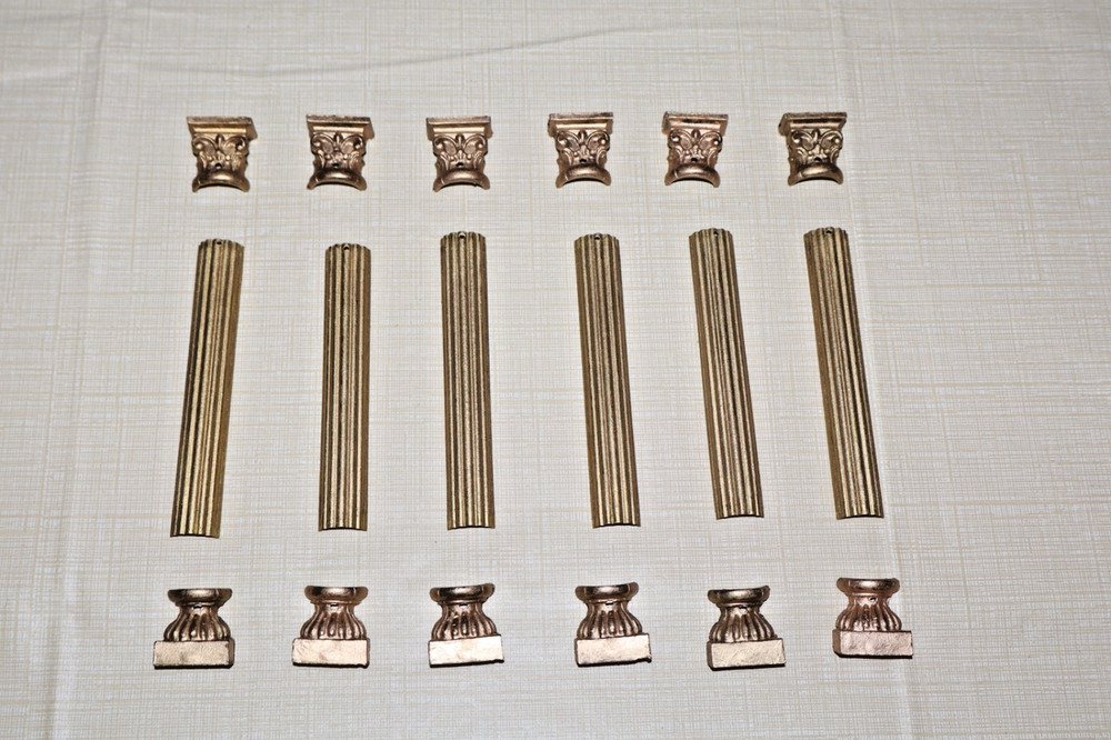 Antique Sessions Clock Column Set