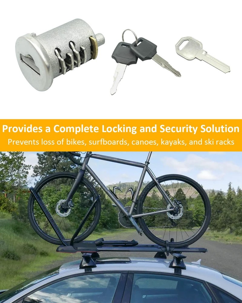 4 Pack Lock Cores Fits for Yakima SKS Car Rack System Components,...
