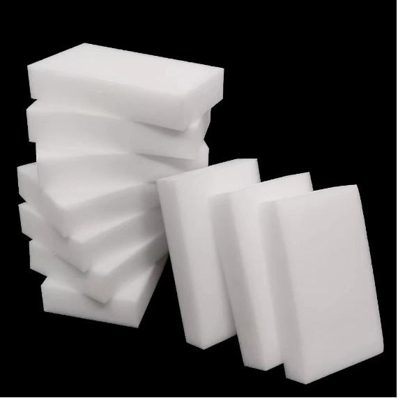 100 PCS Sponge Eraser BULK PACK Melamine Cleaning Foam 3/4" Thick Kitchen Bath