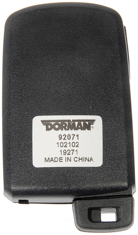 Keyless Entry Transmitter Cover-Remote Case Dorman 92071