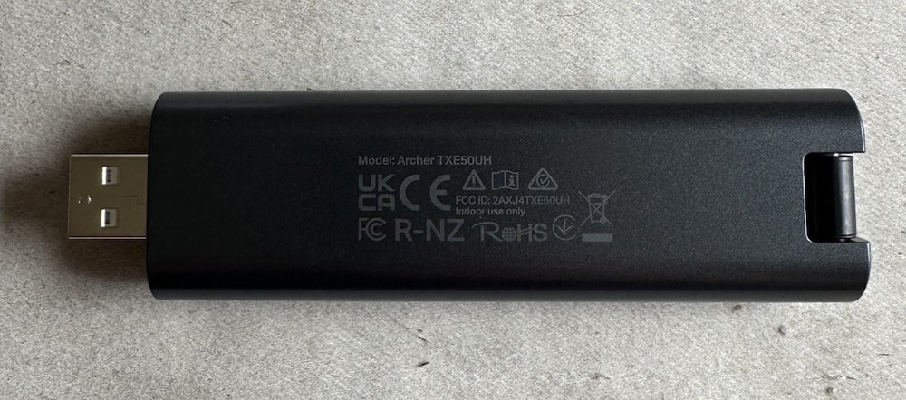 TP-Link WiFi 6E USB Adapter for PC AXE3000 Tri-Band Wireless Network Adapter
