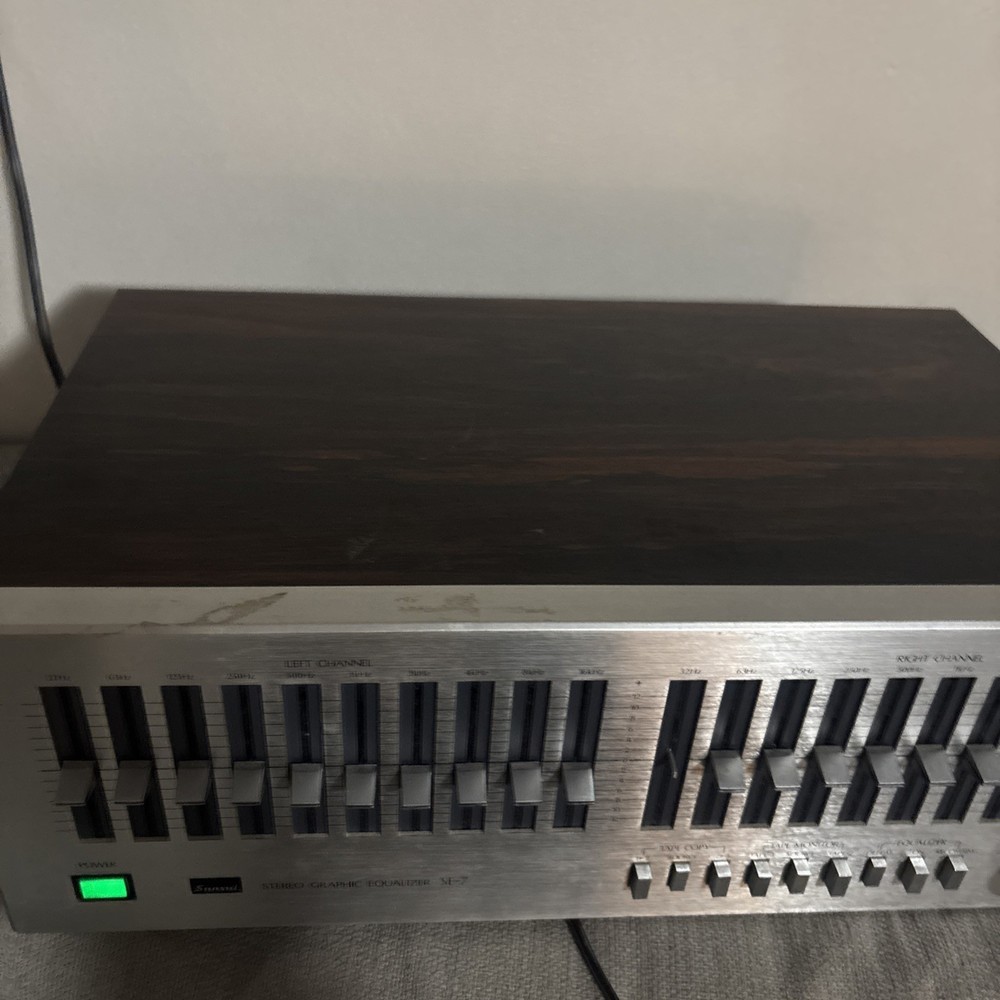 SANSUI SE-7 Vintage Stereo Graphic Equalizer⭐️⭐️⭐️⭐️⭐️!!!