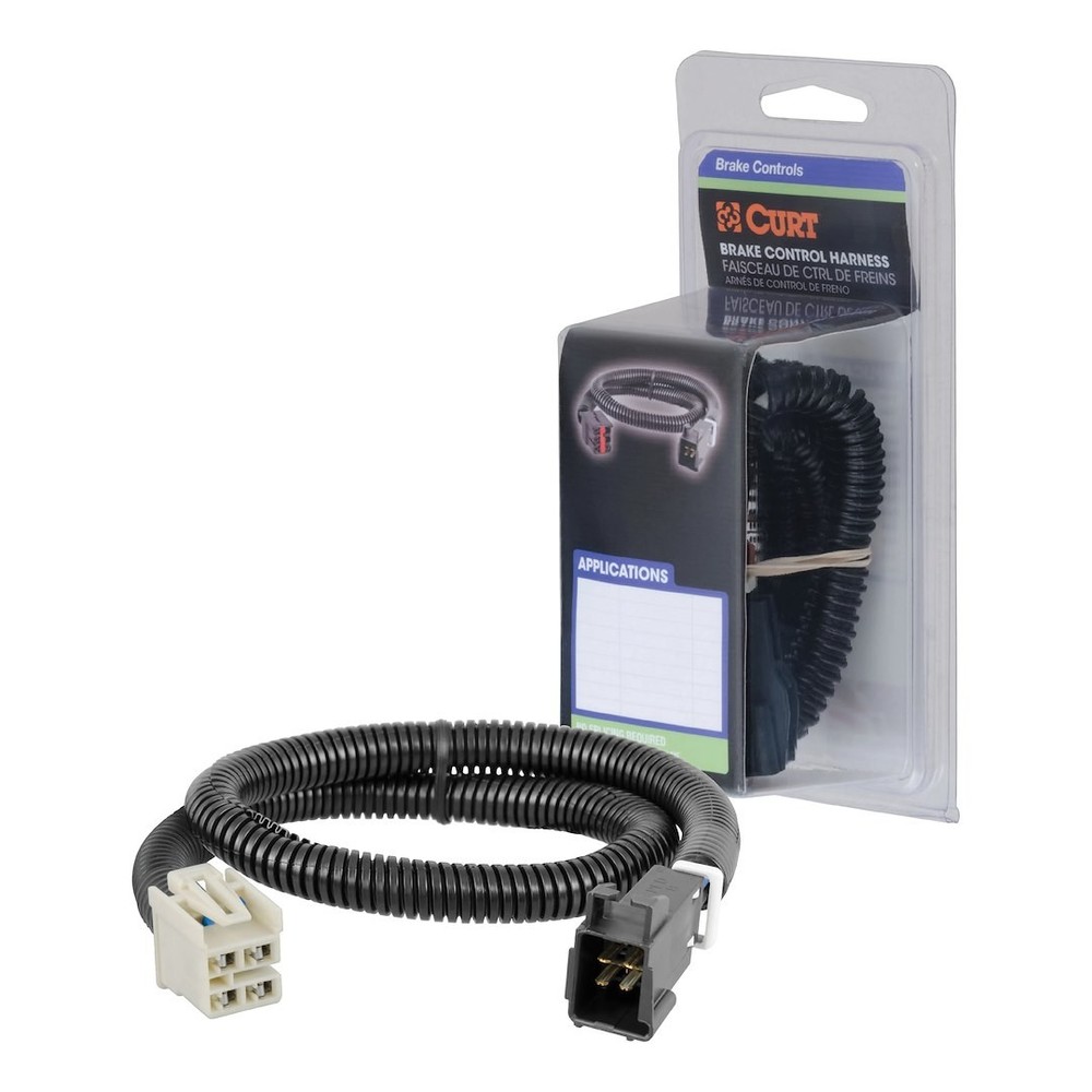 Curt 51452 Brake Control Harness Direct Plug-In 2 Plug Style Retail Pkg