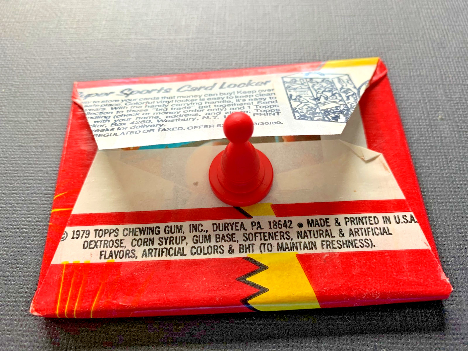 1979 BUCK ROGERS Topps, One Wax Pack Photo cards w/ Bubble Gum from TV show