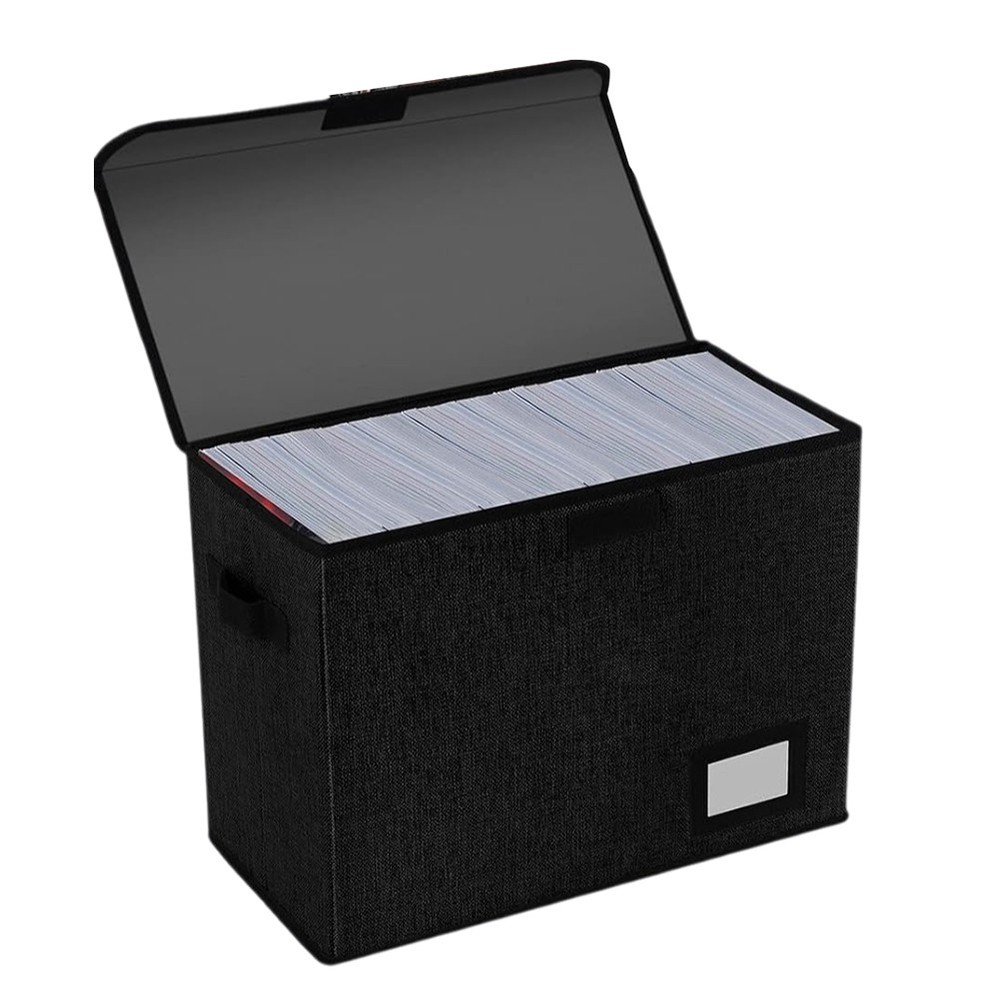 Comic Book Storage Boxes, Back to School Fold Comic Short Box Case with Lid5874