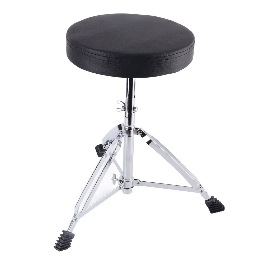 Portable Foldable Drum Stool Adjustable Height Padded Drum Throne For Adults Kid