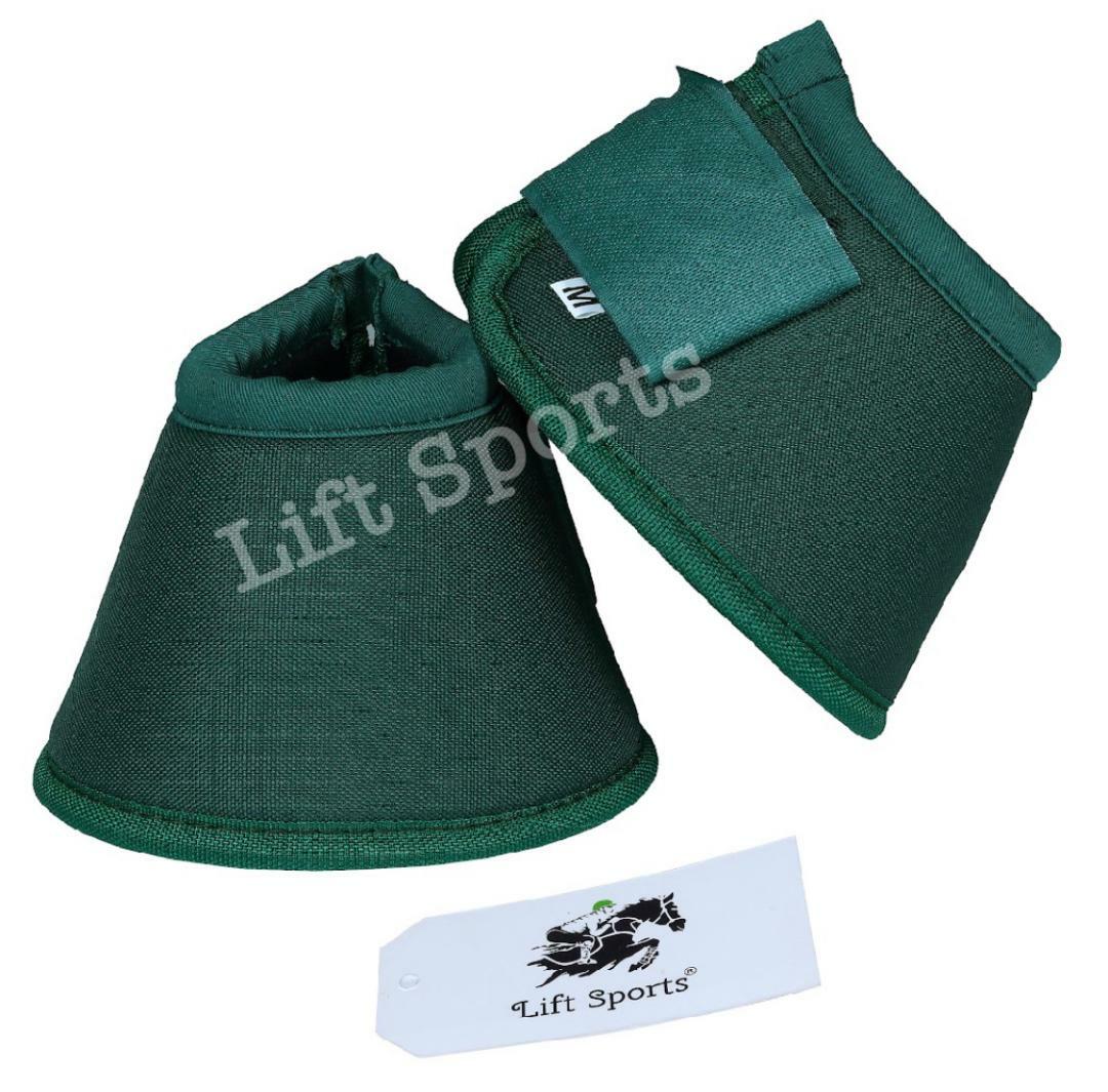 Horse Bell Boots Over Reach No Turn Bell Wrap All sizes Tack Protection Equine