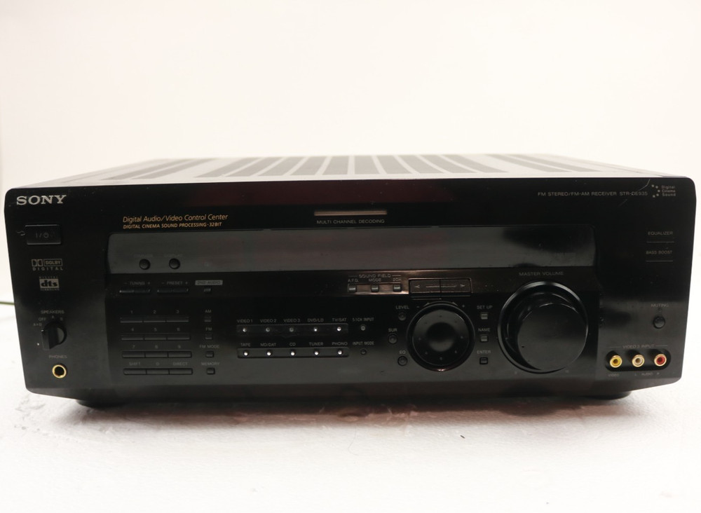 Sony STR-DE935 AV Receiver Dolby Digital/DTS 5.1 Digital A/V Controller