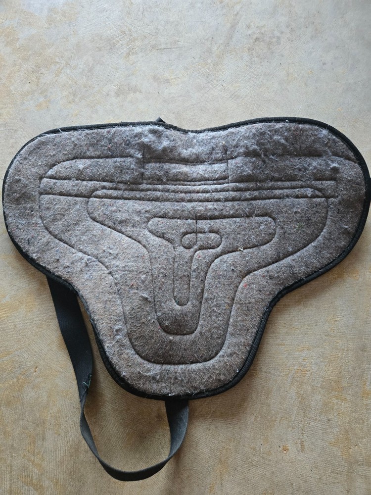 Diamond Wool Deluxe Suede Leather Bareback Saddle Pad