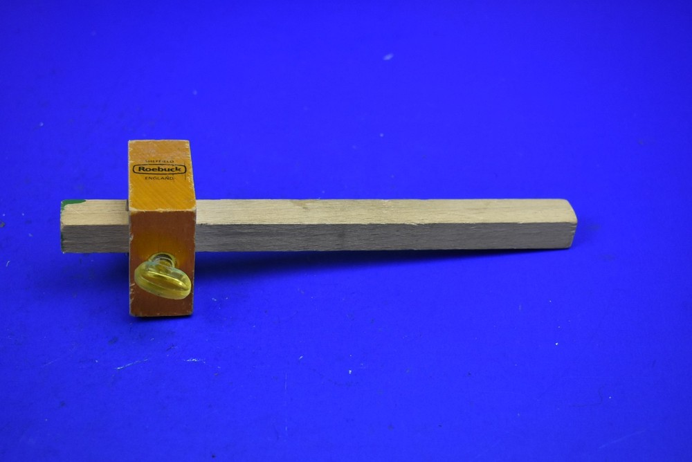 Good Used Roebuck Beech Joiner's Marking Gauge