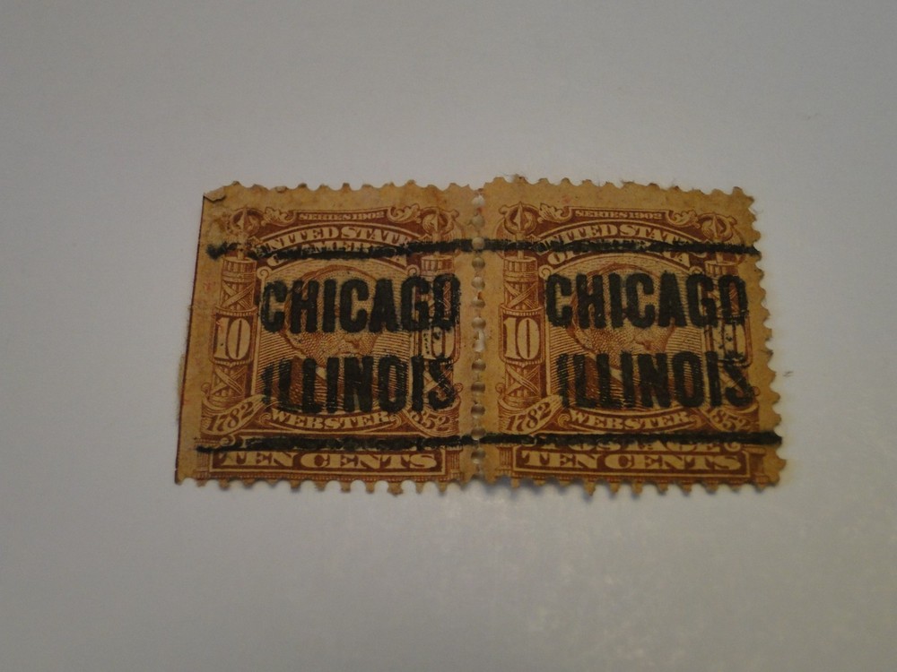 2 1903 Daniel Webster 10 Cents US Stamp