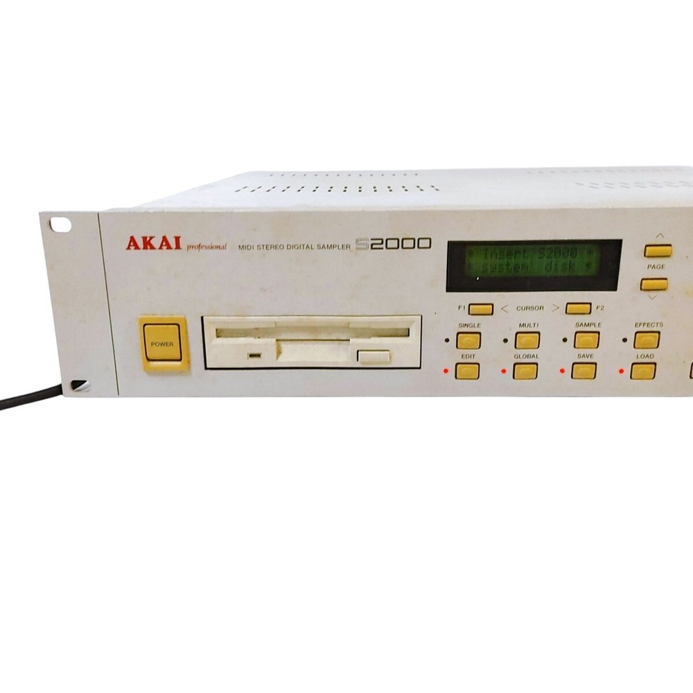 AKAI professional S2000 MIDI STEREO DIGITAL SAMPLER Musical Instruments Audio