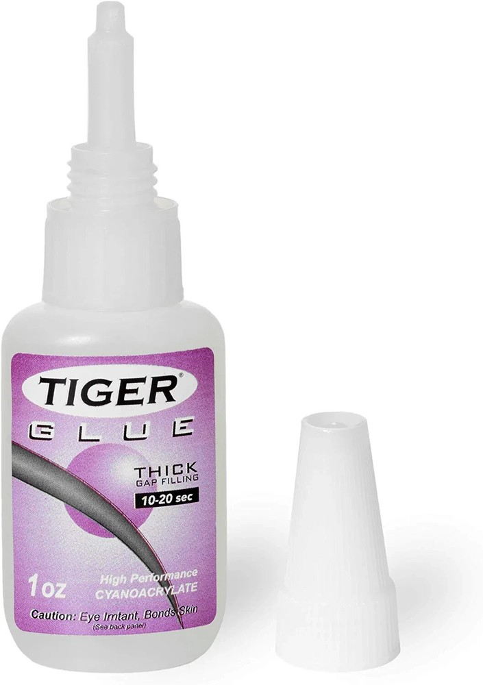 Tiger Glue for Billiard Pool Cue Tips 1 oz