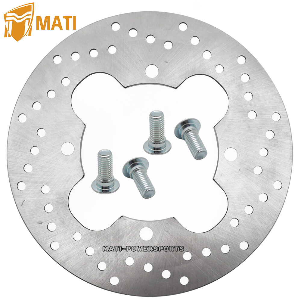 Rear Brake Disc Rotor w/Bolt for Honda Sportrax 400 TRX400EX TRX400X 1999-2014