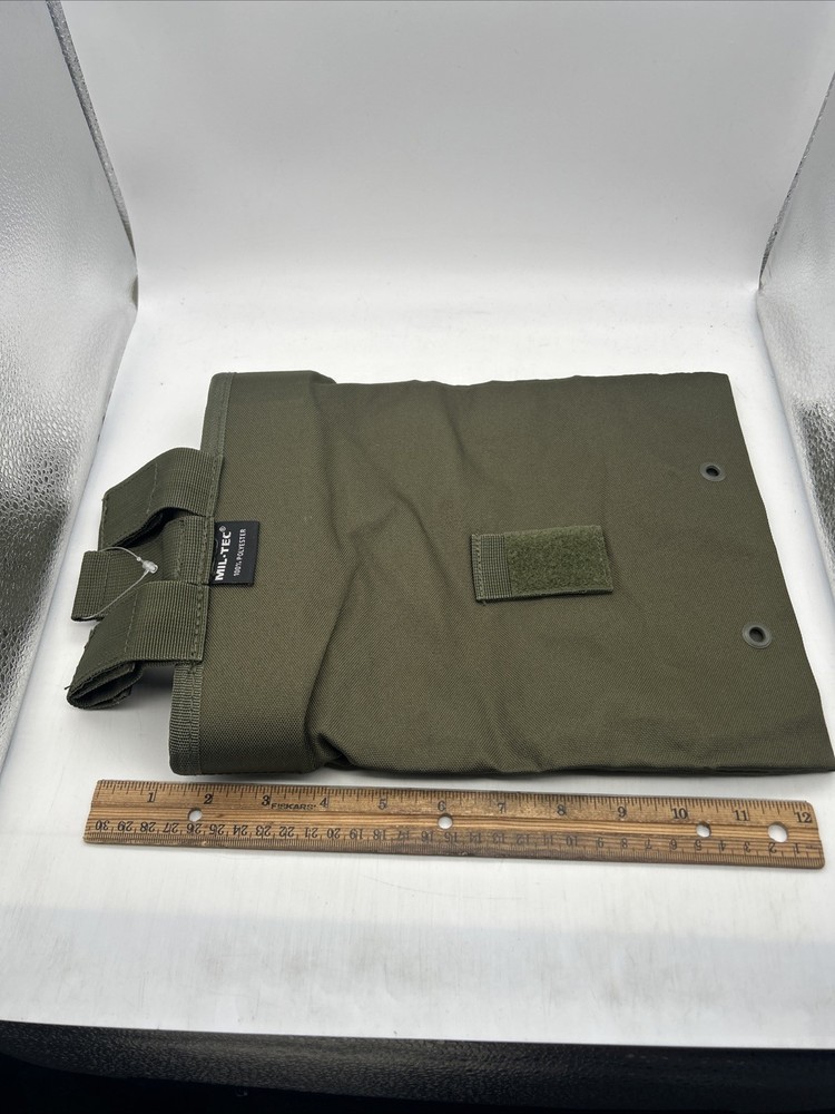Mil-Tec Empty Shell Pouch OD Green 100% Polyester NOS 16156001