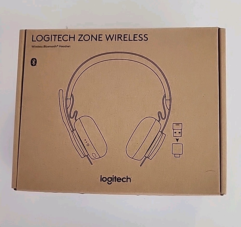 Logitech Zone Wireless Certified for Microsoft Teams Bluetooth Headset, Graphite