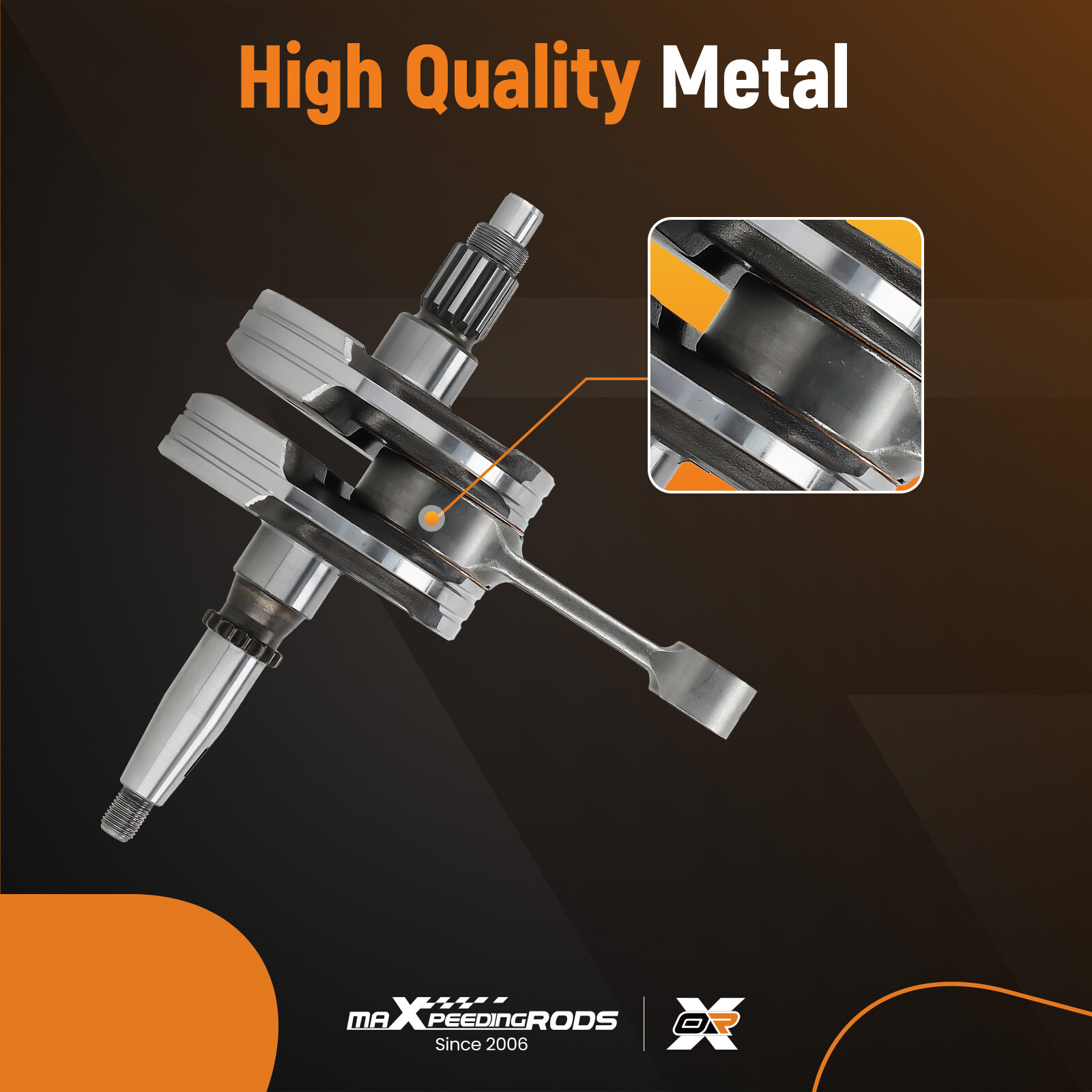 Engine Crankshaft For Yamaha YFZ450 YFZ 450 ATV 2006-2013 5TG-11400-00-00 US