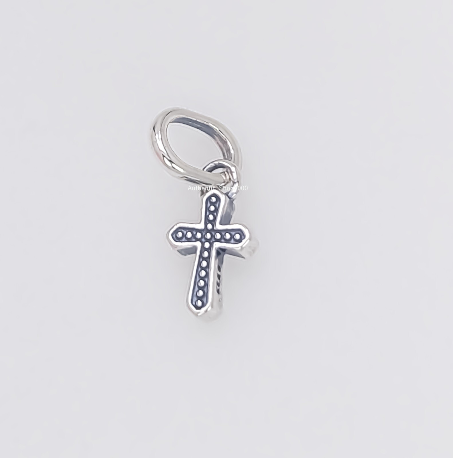 New 100% Authentic PANDORA ME 925 Silver Sparkling Cross Mini Charm 793044C01
