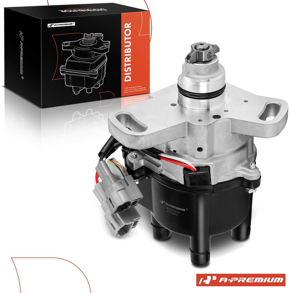 A-Premium Ignition Distributor w/ Module & Cap & Rotor for Toyota Tercel 93-94