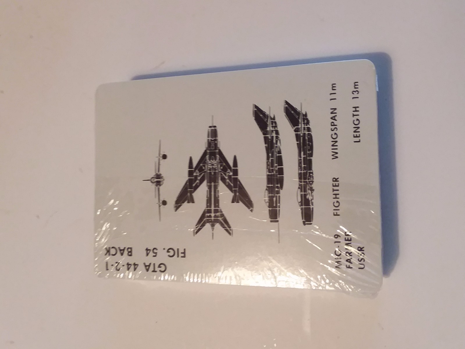 Aircraft Recognition Cards, Graphic Training Aids Cold war #W1a