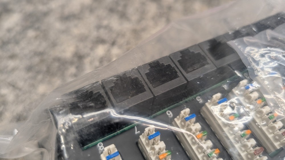 Wirepath Data Patch Module WP-MOD-DATA8x8, 110 punchdown to RJ45 Jack Connection