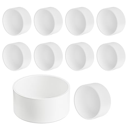 2“ PVC Pipe End Cap Fitting (Compatible with 2.375" OD) Pcs Pipe End 2inch 10