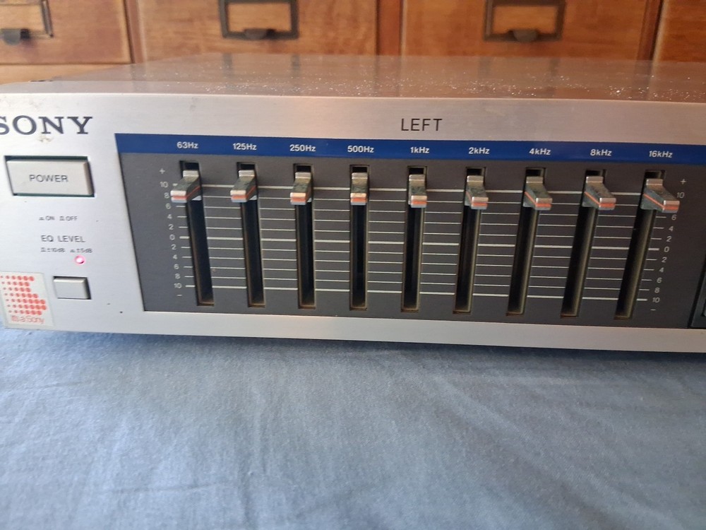 Sony SEQ-9 Graphic Equalizer Japan Working SEQ9 EQ Vintage