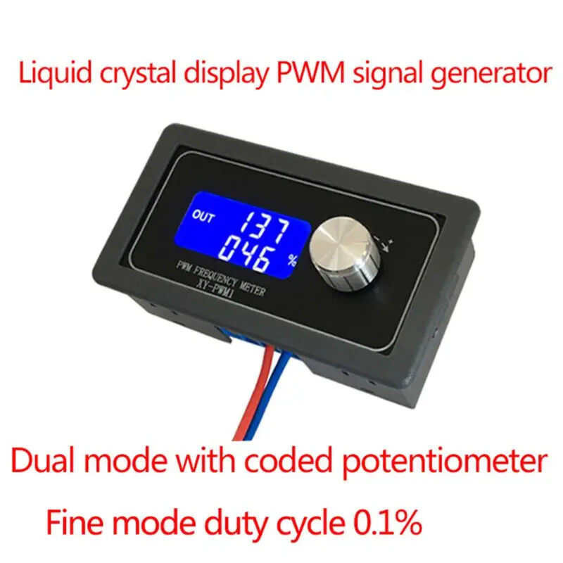 XY-PWM1 Signal Generator Module Adjustable PWM Pulse Frequency Square Wave US