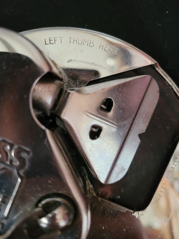 Vintage Kriss Kross Stropper Razor Blade Sharpener ~