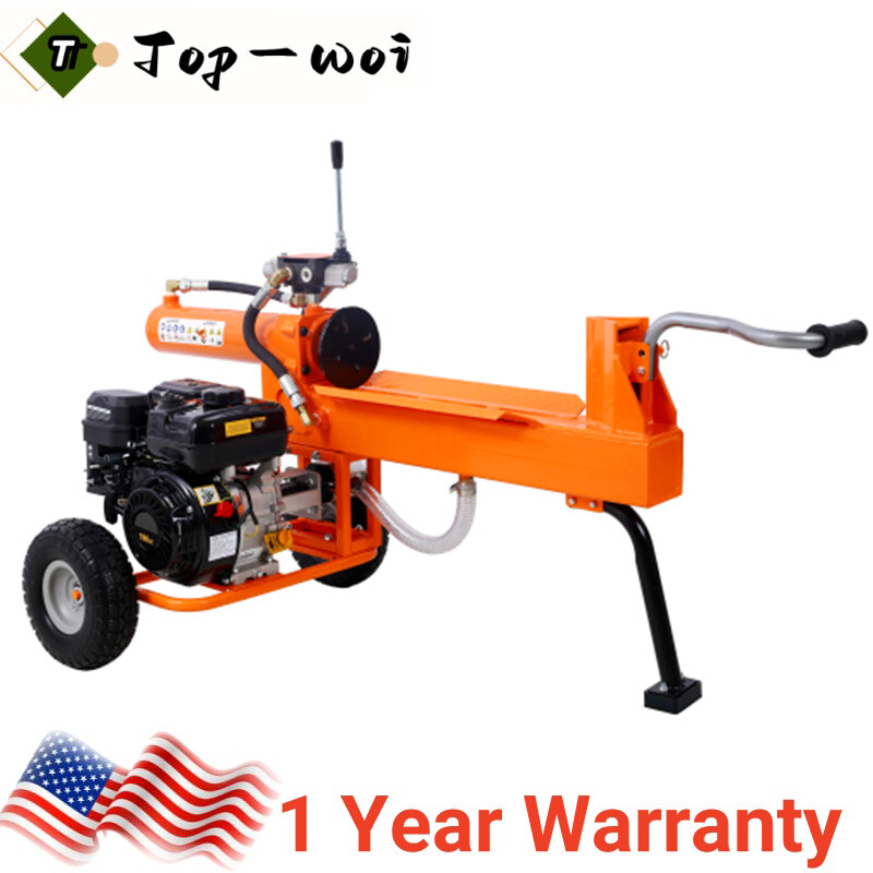 Log Splitter 20 Ton Auto Return Ram System Gear Pump 7HP Engine Horizontal