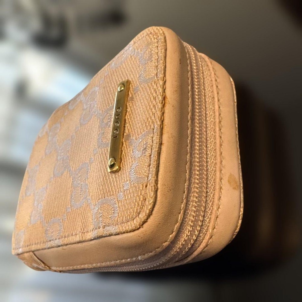 GUCCI Fragment Case 92767 GG Pattern Cigarette Case