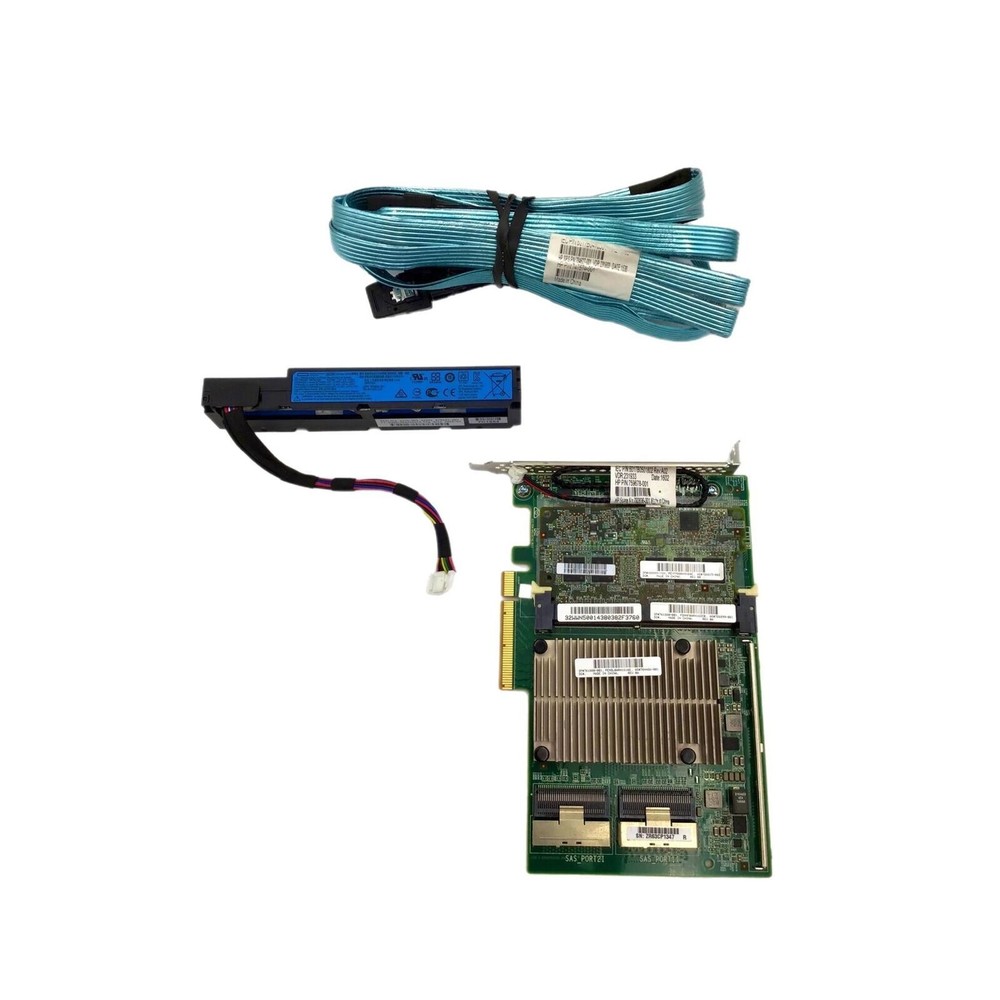 12 Gb/s SAS 3 RAID controller PCIe3 x8 w/ Cache 4GB module Cables & BBU