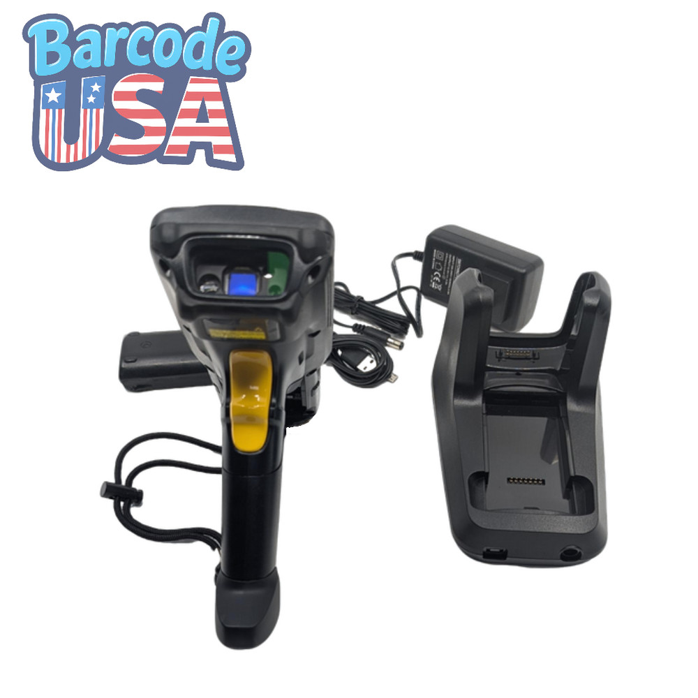 ✅Zebra MC3300 Android Pistol-Grip Long Range 2D/1D Barcode Scanner w/ Cradle!🔥⭐
