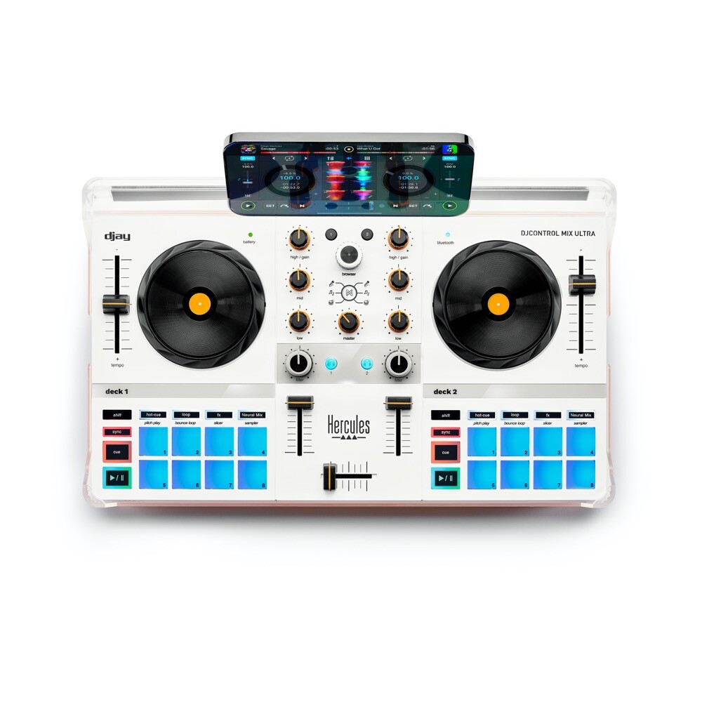 Hercules DJ Control Mix Ultra Battery-powered DJ Controller